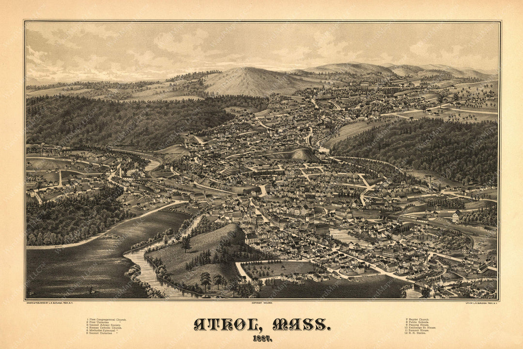 Athol, Massachusetts 1887