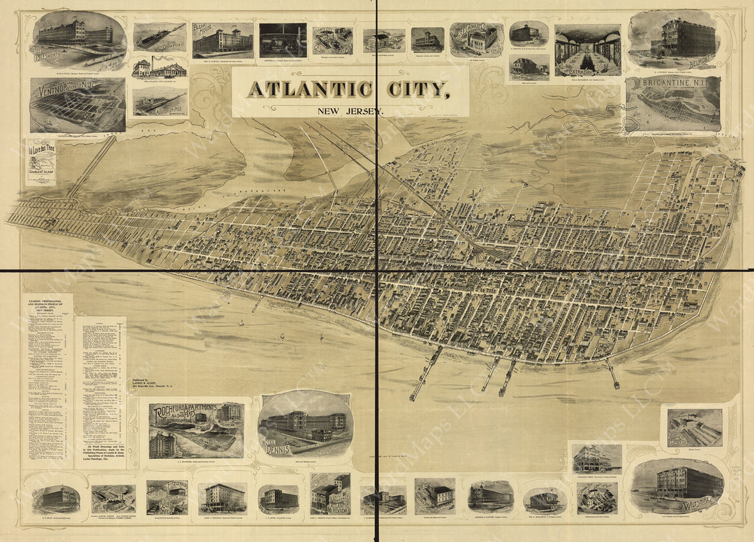 Atlantic City, New Jersey 1900