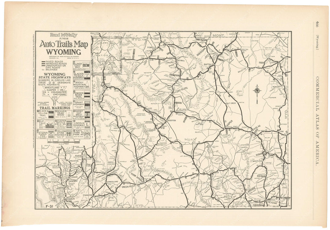 Wyoming 1925: Auto Trails