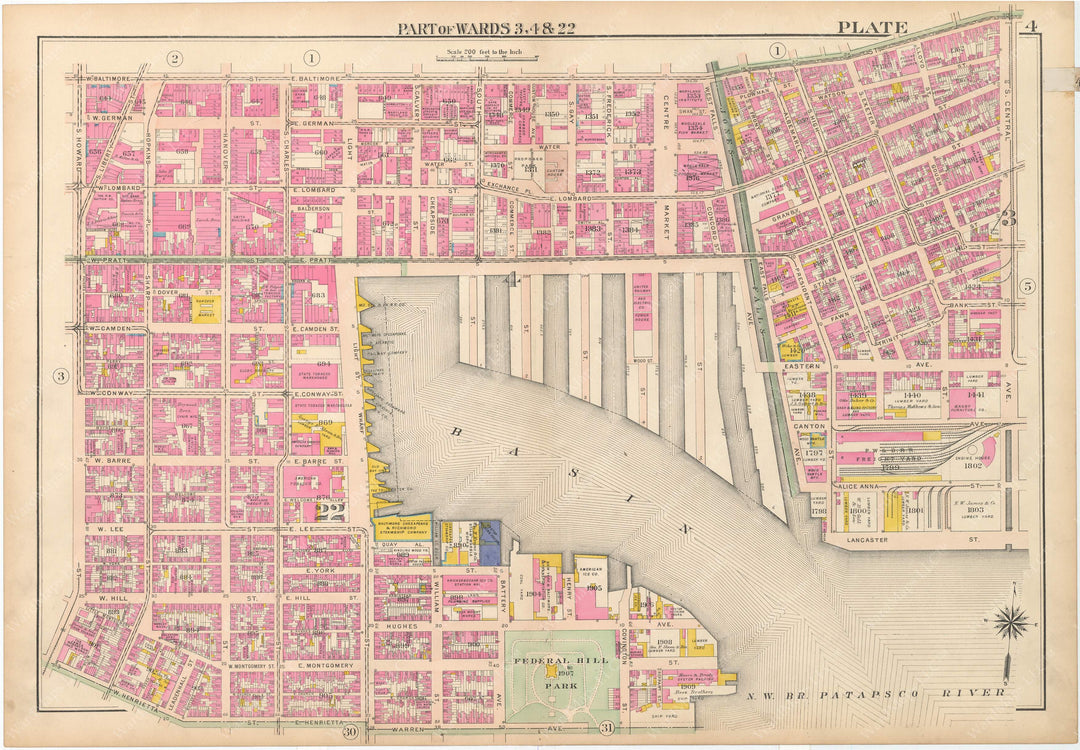 Baltimore, Maryland 1906 Plate 004