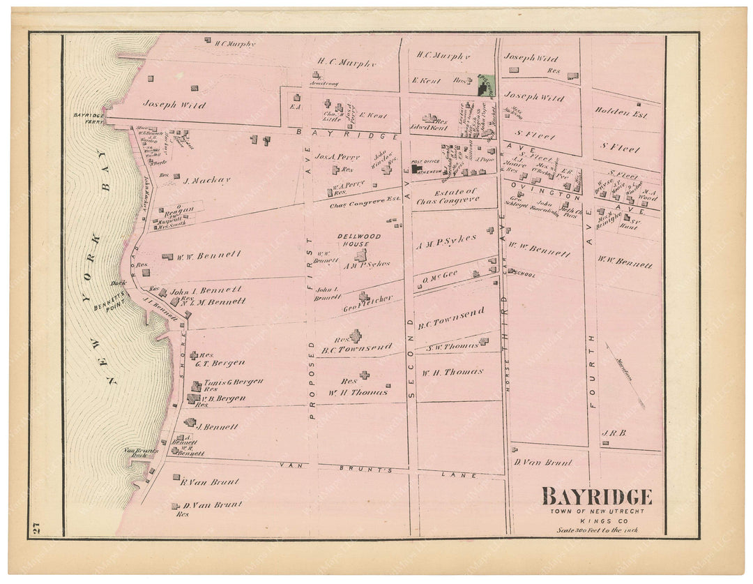 Bay Ridge Neighborhood Map