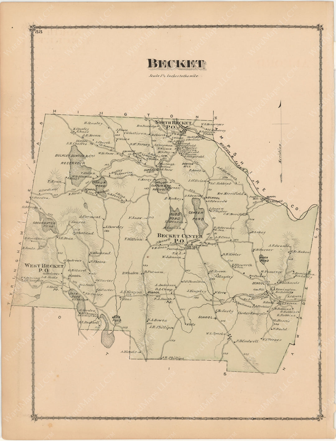 Becket, Massachusetts 1876