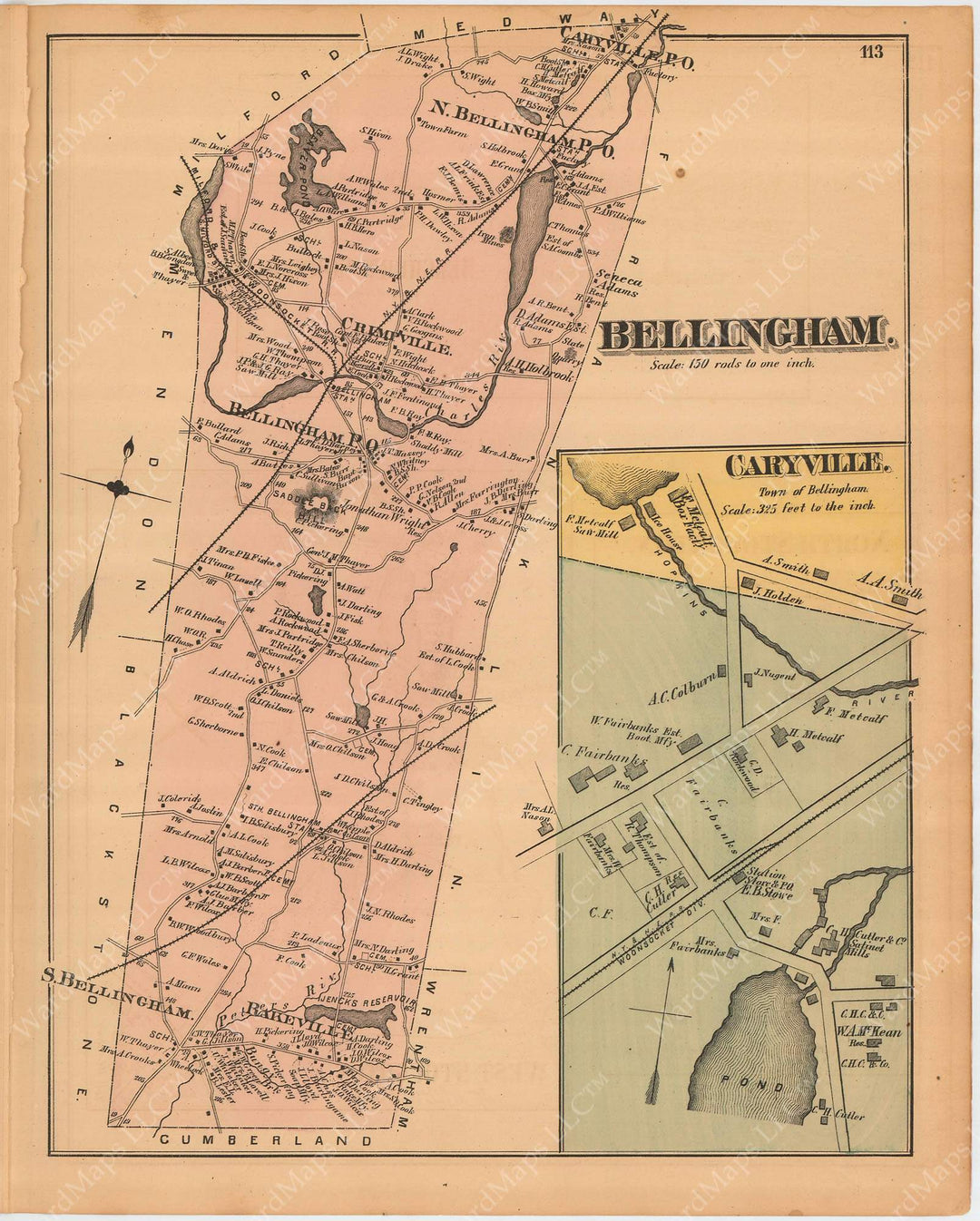 Bellingham, Massachusetts 1876