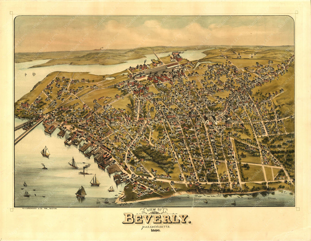 Beverly, Massachusetts 1886