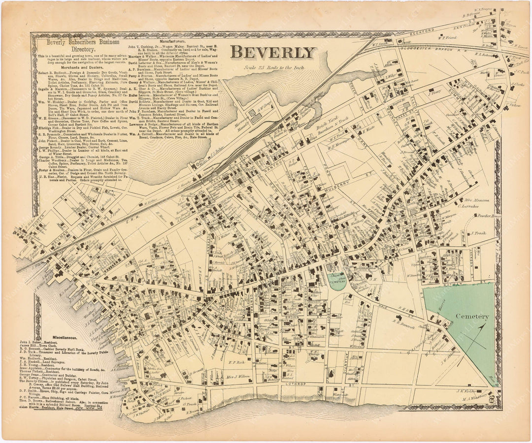 Beverly Center, Massachusetts 1872