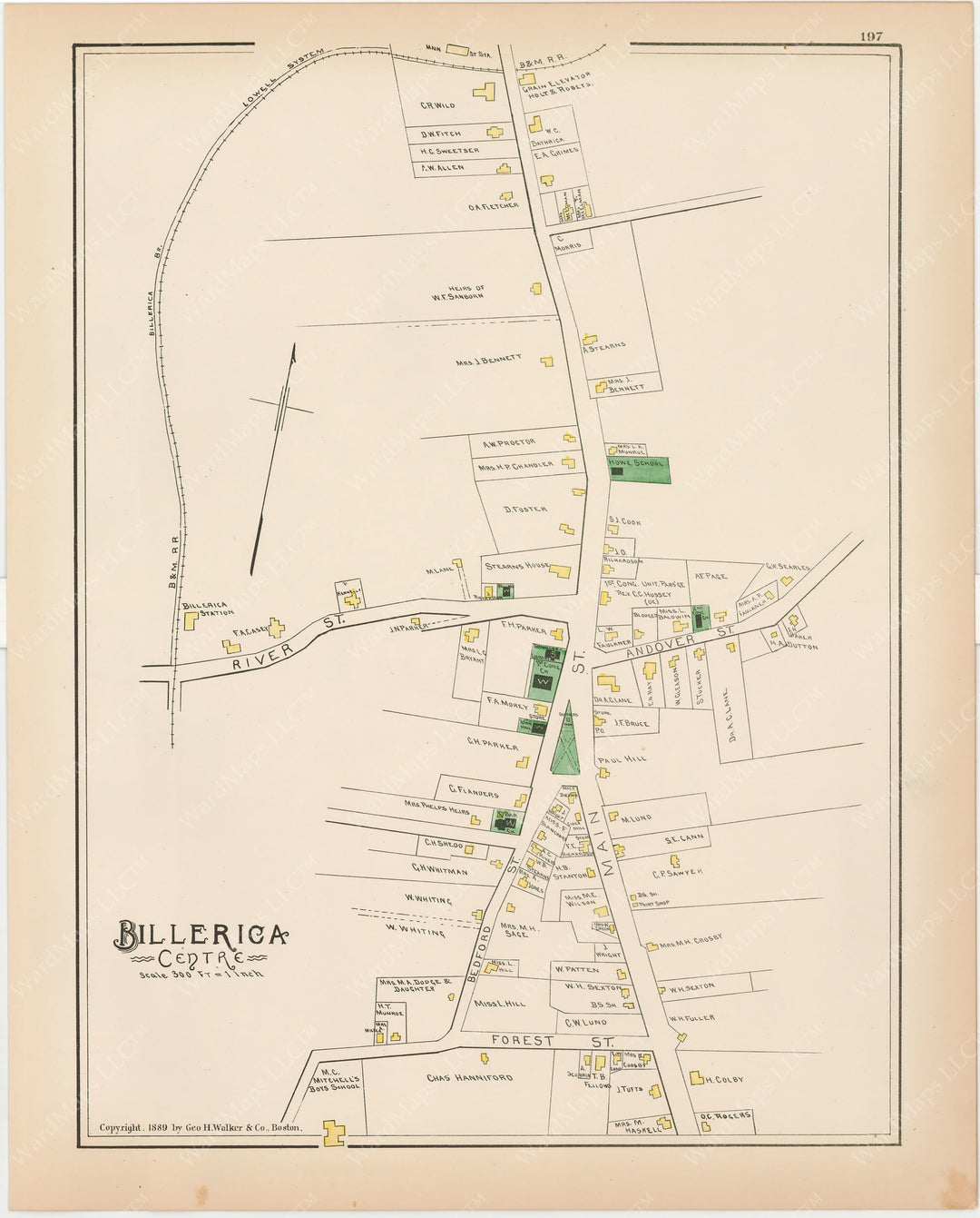 Billerica, Massachusetts 1889