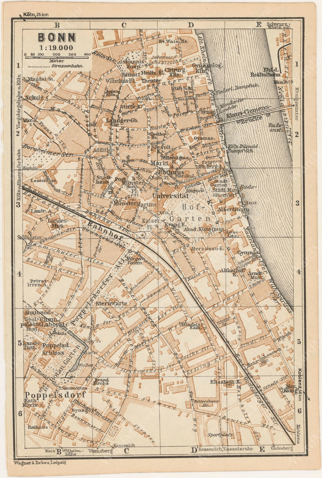 Bonn, Germany 1936