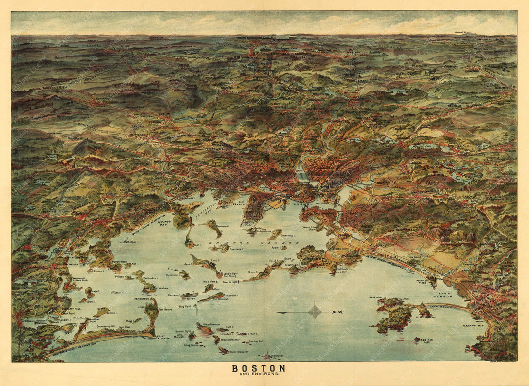 Boston, Massachusetts 1905