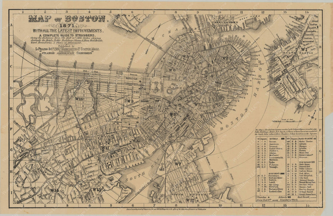 Boston, Massachusetts 1871