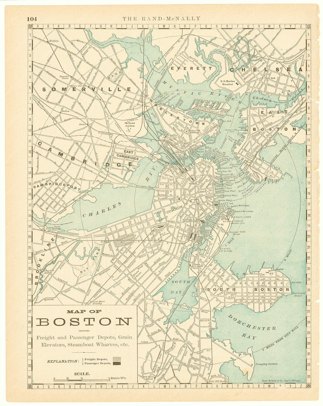 Boston, Massachusetts 1885