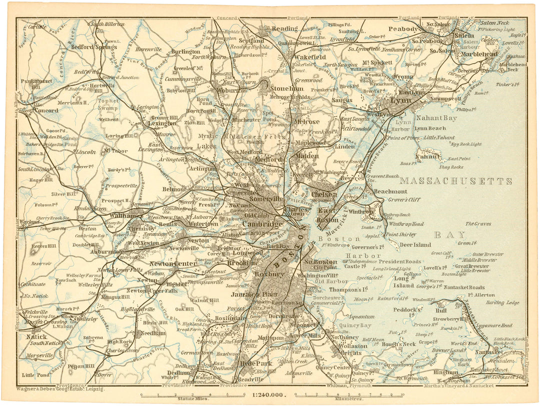 Greater Boston, Massachusetts 1904