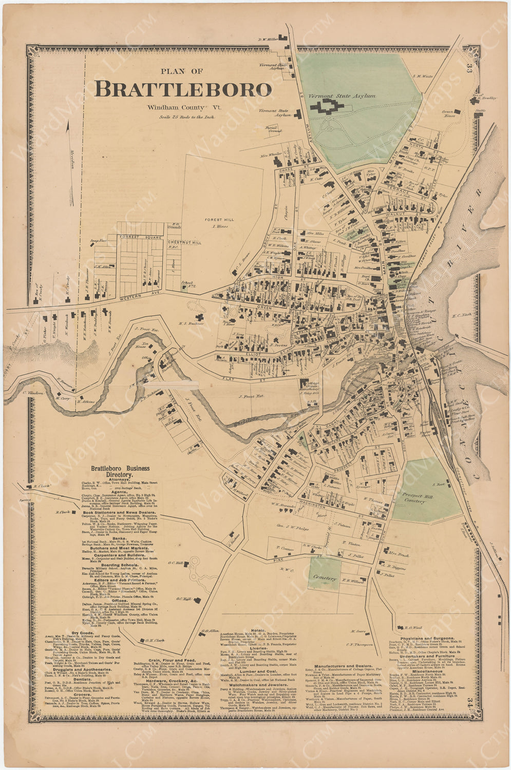 Brattleboro, Vermont 1869