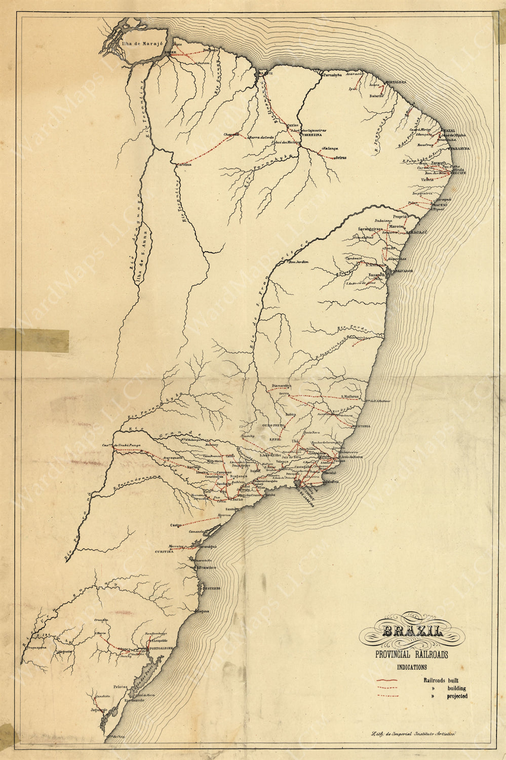 Brazil Provincial Railroads