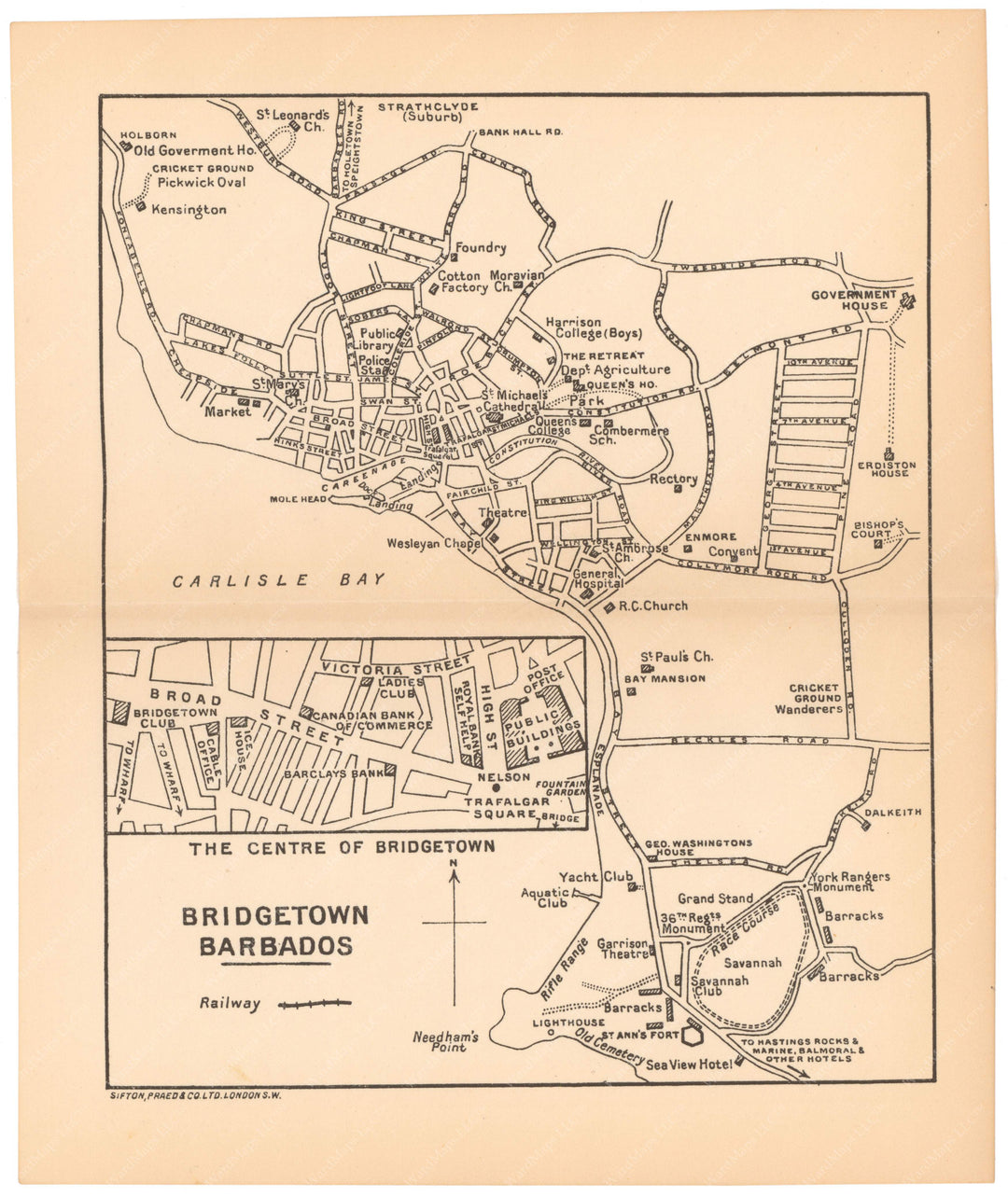 Bridgetown, Barbados 1939