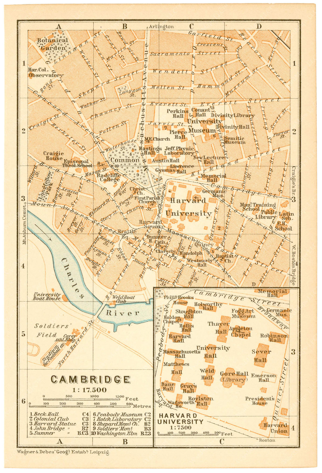 Cambridge, Massachusetts 1904: Harvard Square