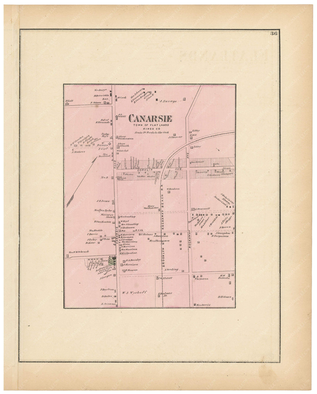 Flat Lands: Canarsie, New York 1873