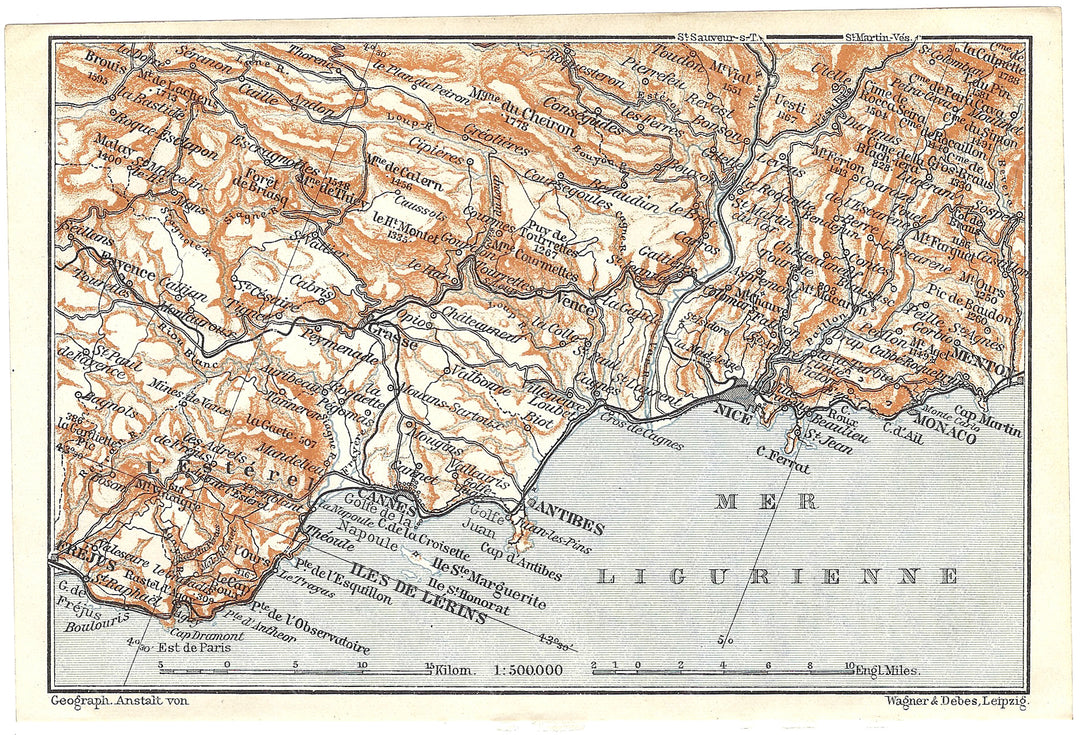 French Riviera, France 1910