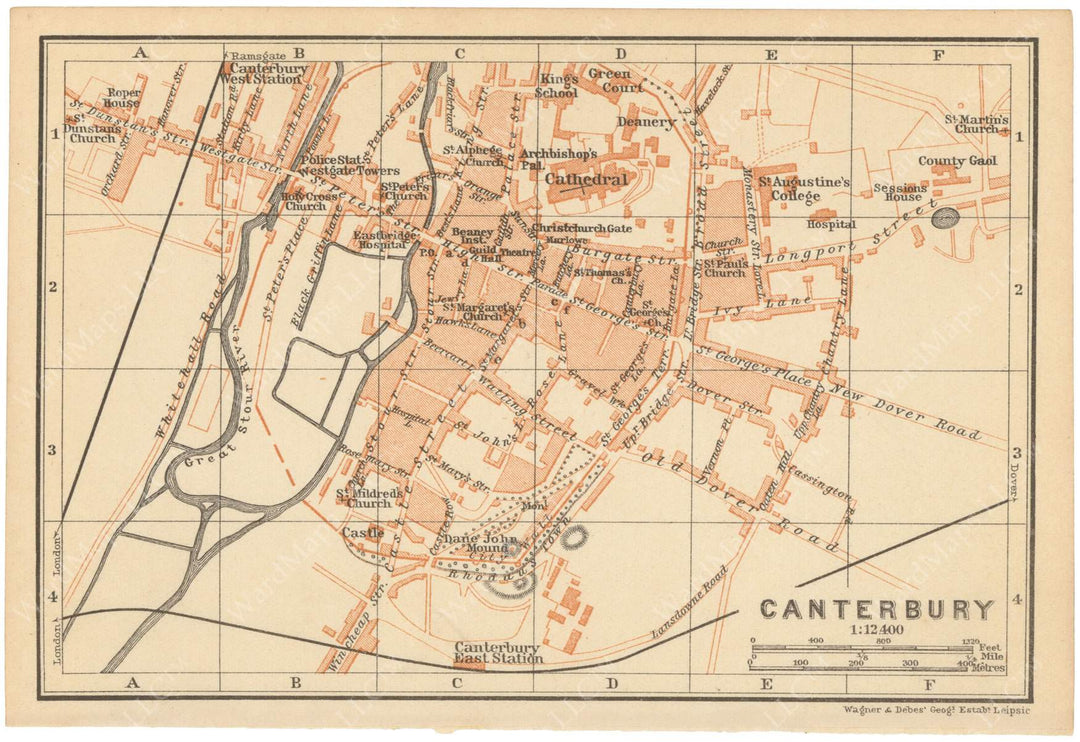 Canterbury, England 1910