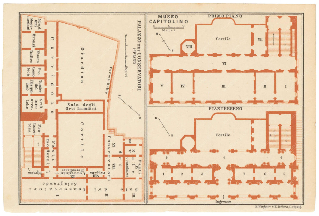 Capitoline Museum, Rome 1909