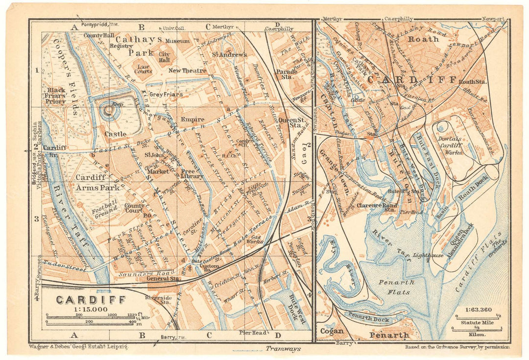 Cardiff, Wales 1927