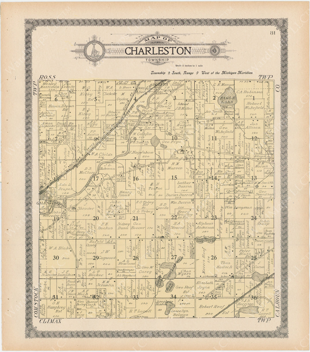 Charleston, Michigan 1910