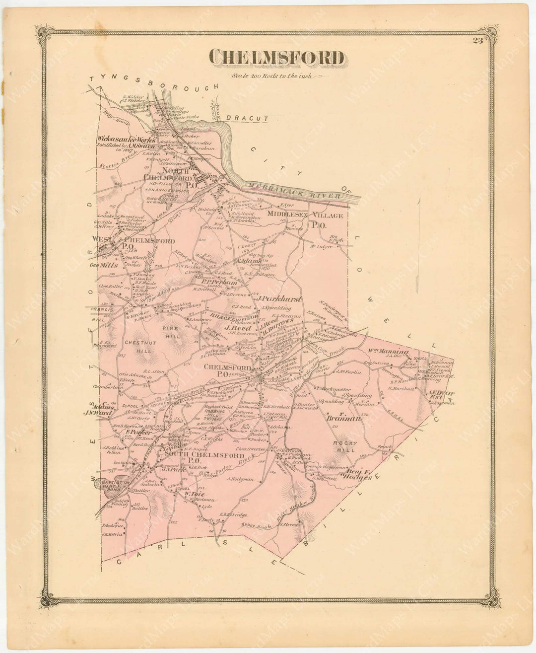 Chelmsford, Massachusetts 1875