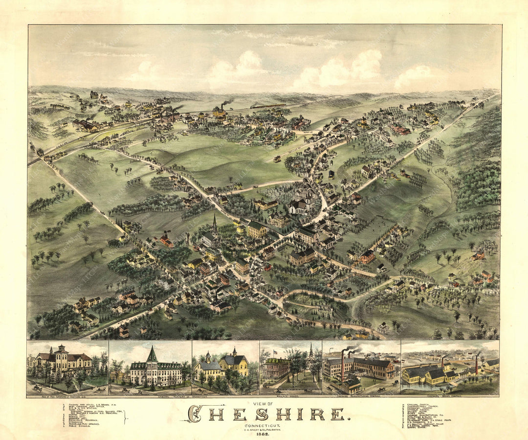 Cheshire, Connecticut 1882