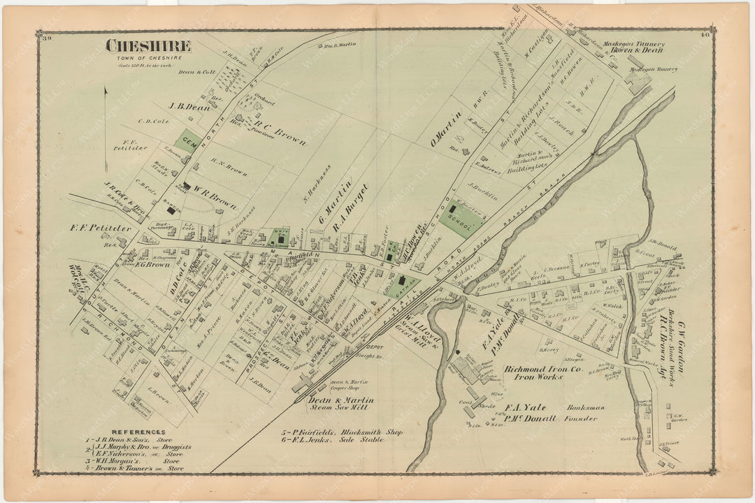 Cheshire, Massachusetts 1876