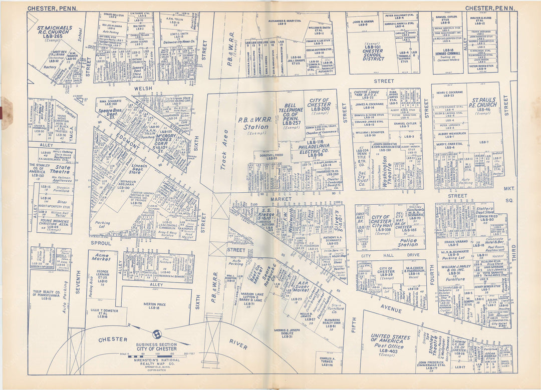 Chester, Pennsylvania 1950