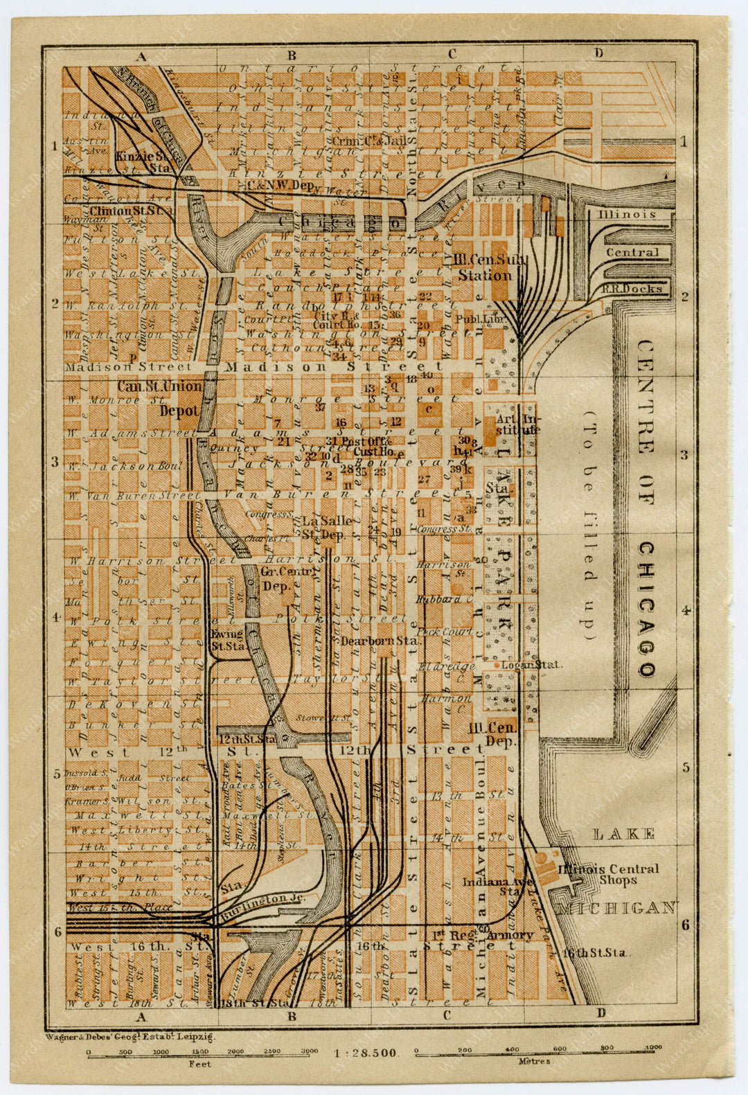 Chicago Business Quarter 1904