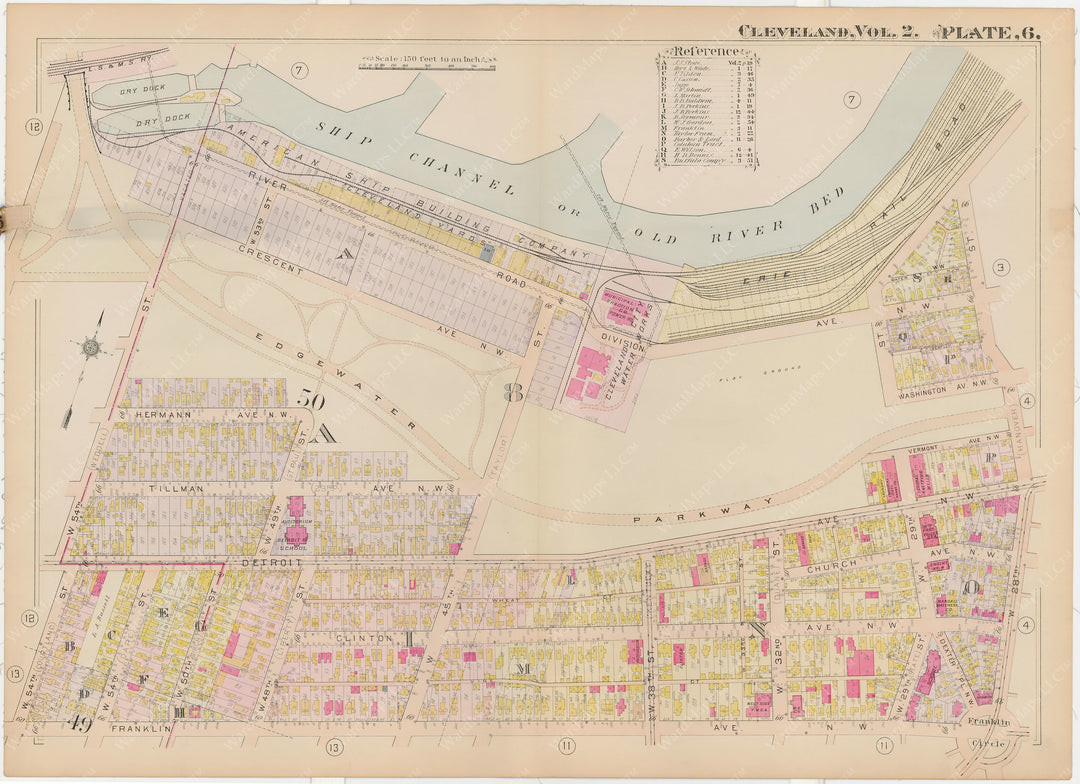 Cleveland, Ohio, Vol. 2, 1912 Plate 006