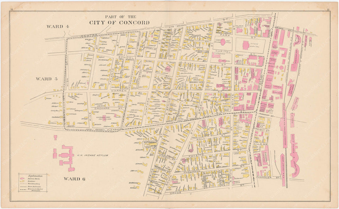 Concord, New Hampshire 1892