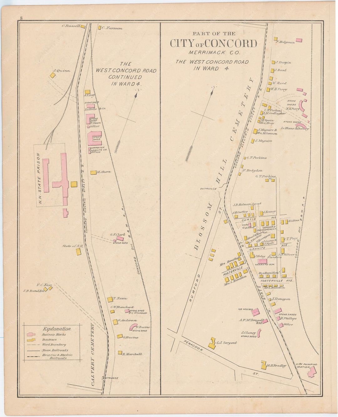 Concord, New Hampshire 1892