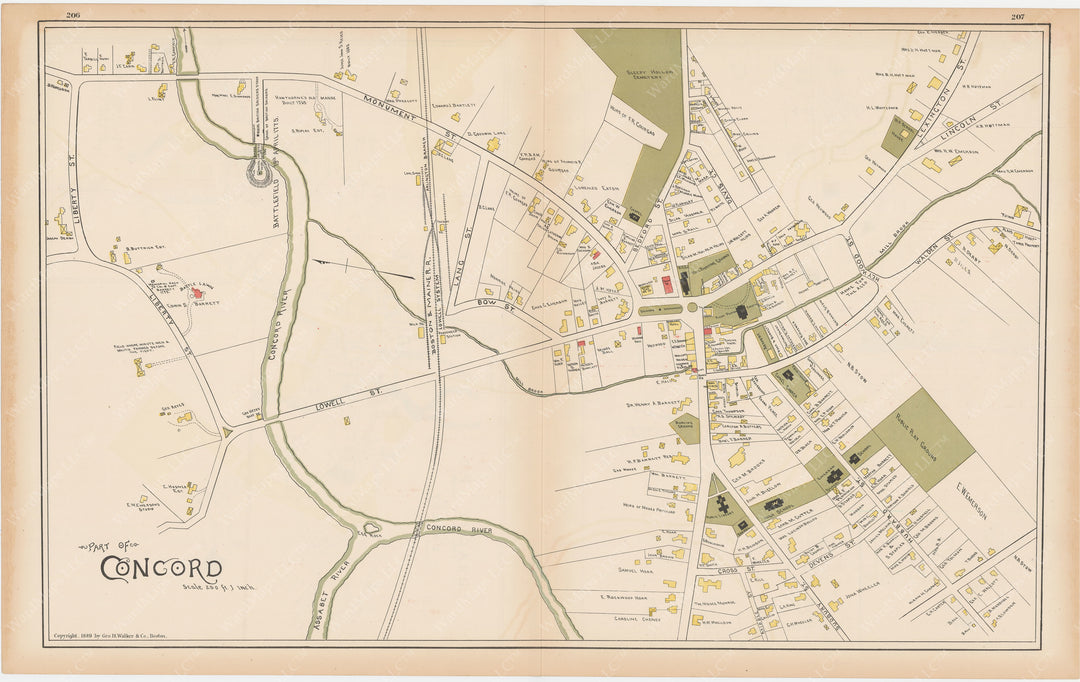 Concord, Massachusetts 1889