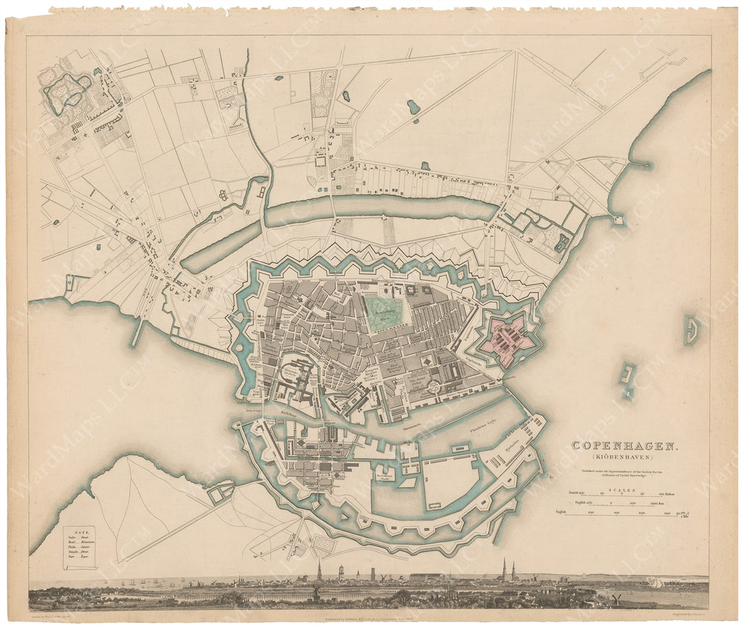 Copenhagen, Denmark 1837