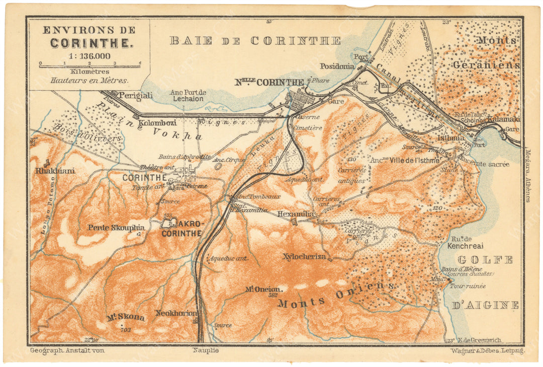 Corinth Region, Greece 1909
