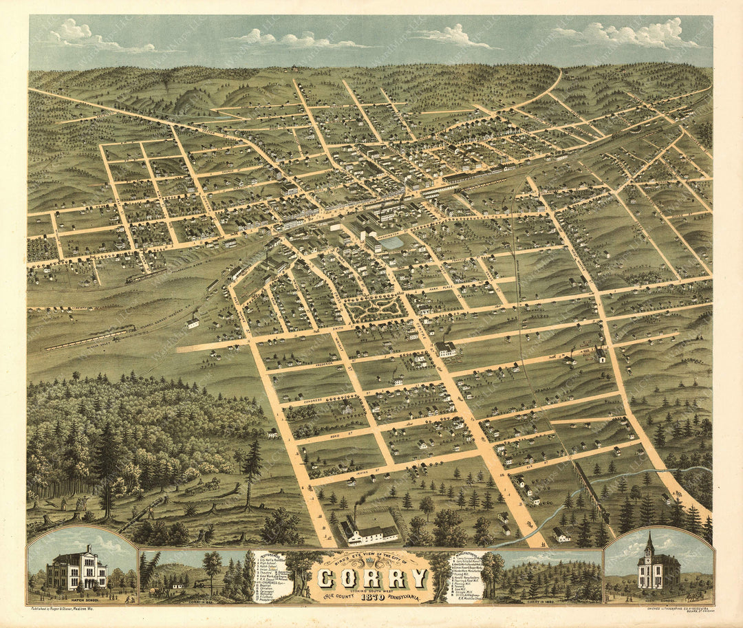 Corry, Pennsylvania 1870