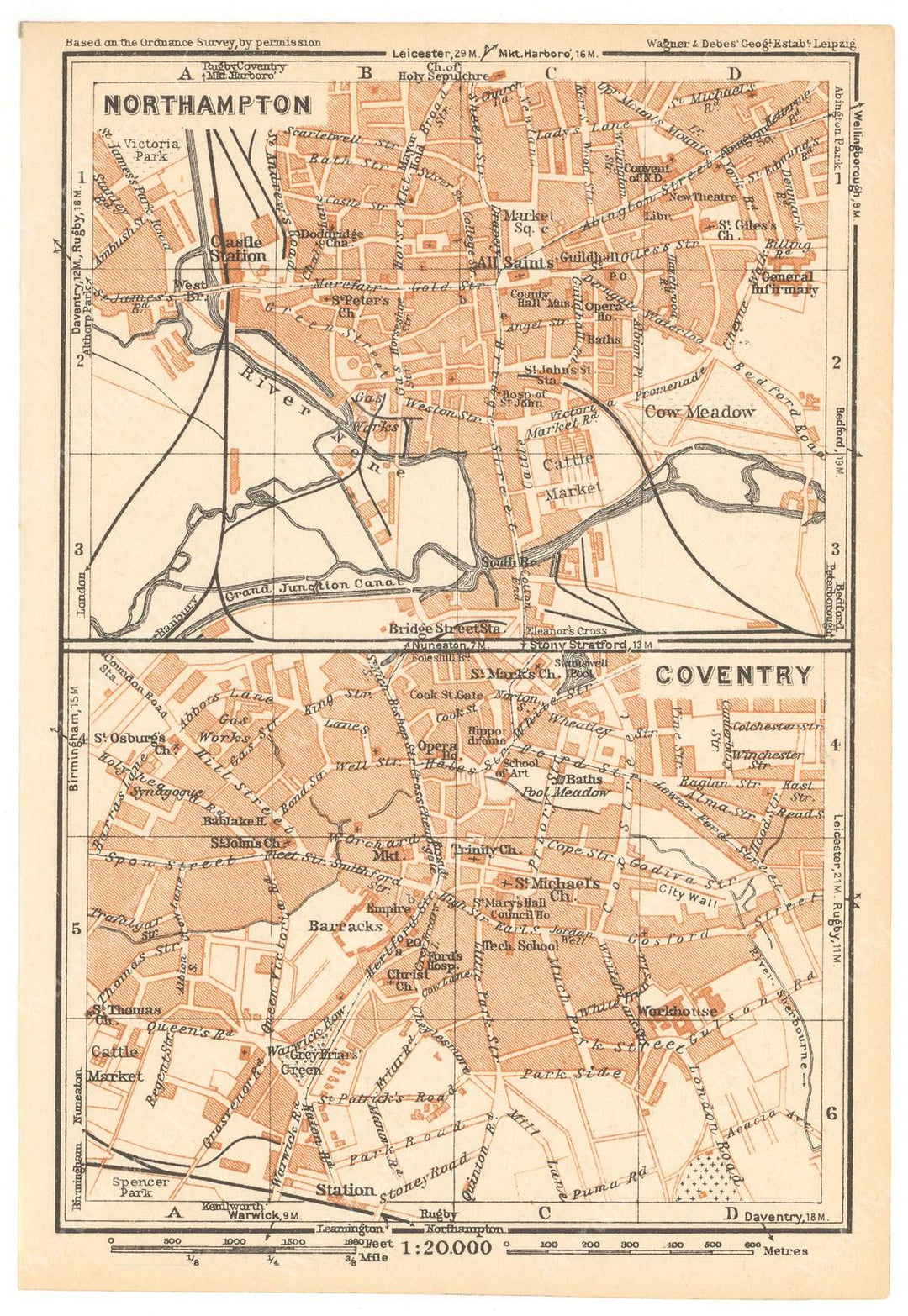 Coventry and Northampton, England 1927