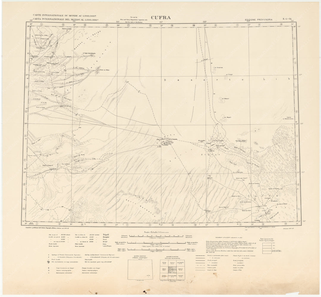 Libya: Kufra Basin 1942