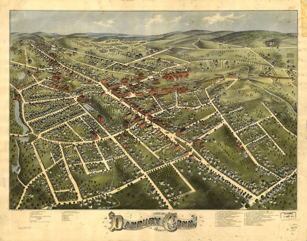 Danbury, Connecticut 1875