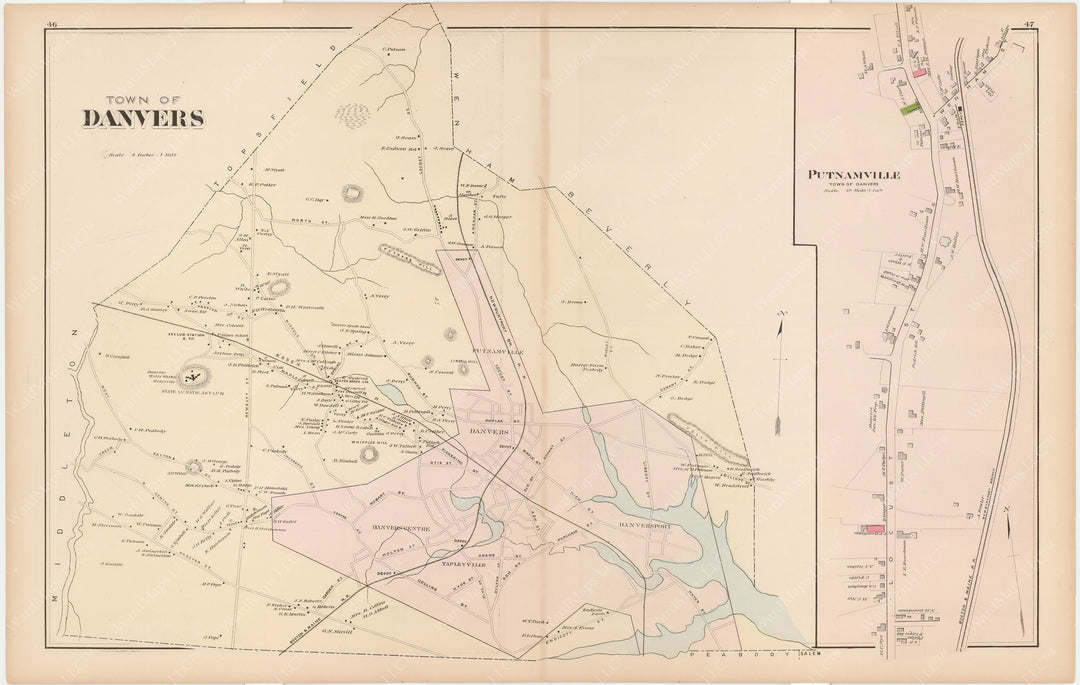 Danvers, Massachusetts 1884