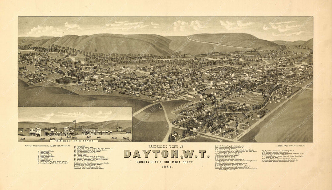 Dayton, Washington 1884