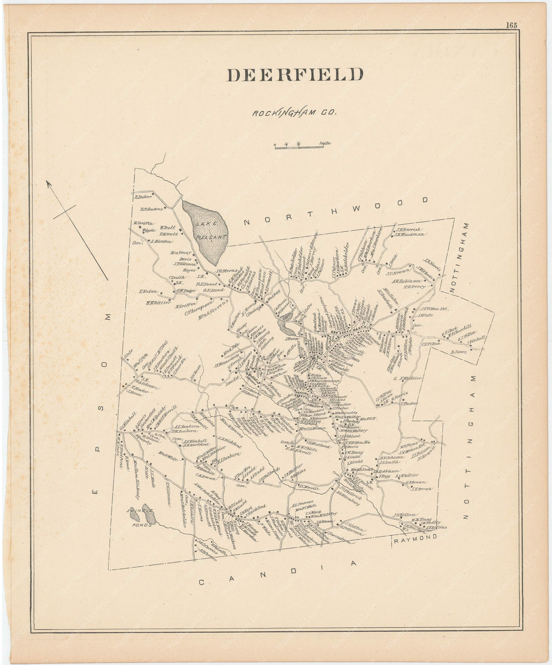 Deerfield, New Hampshire 1892