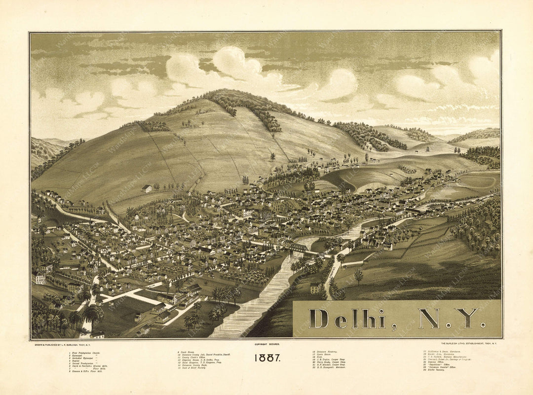 Delhi, New York 1887