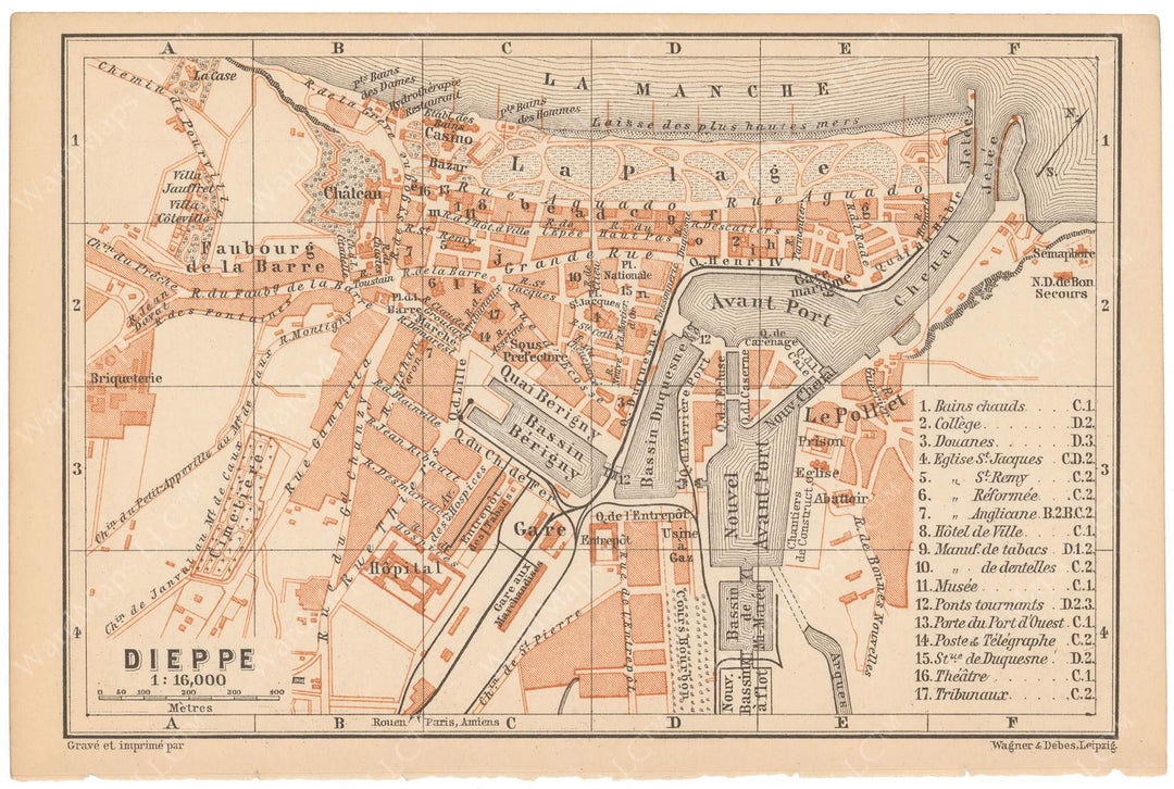 Dieppe, France 1891