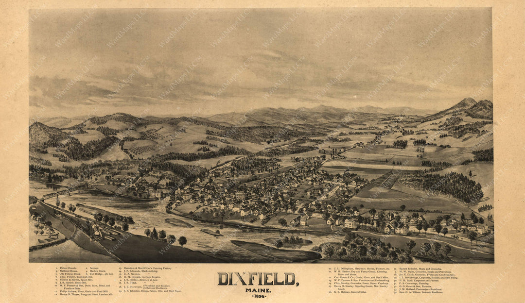 Dixfield, Maine 1896