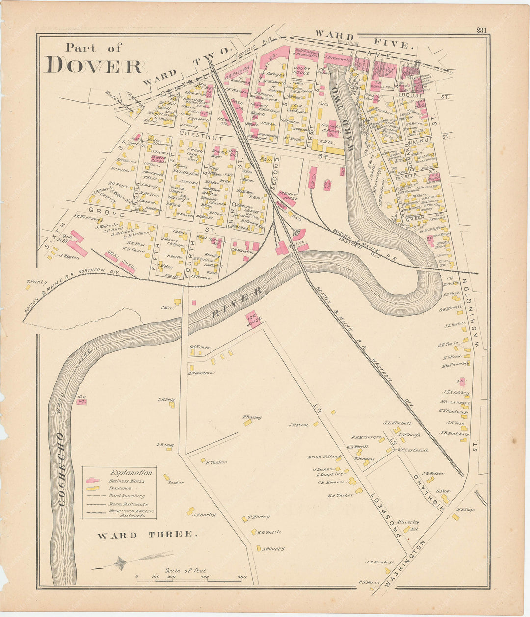 Dover, New Hampshire 1892