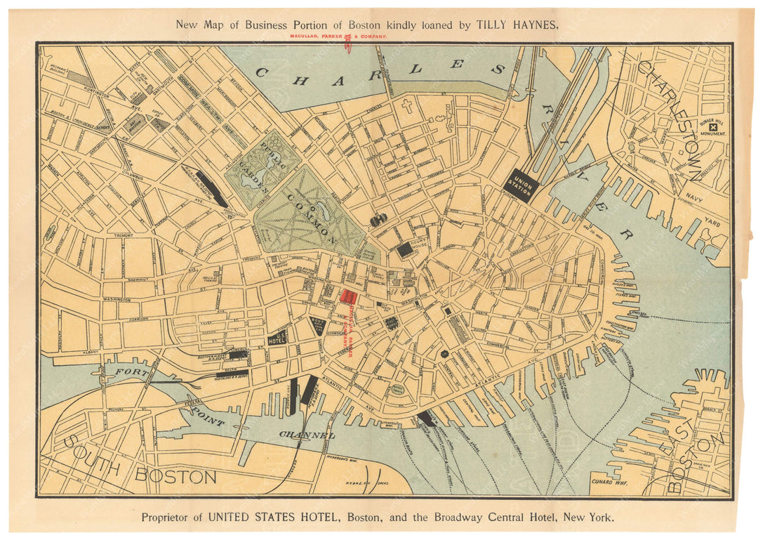 Boston, Massachusetts Circa 1910
