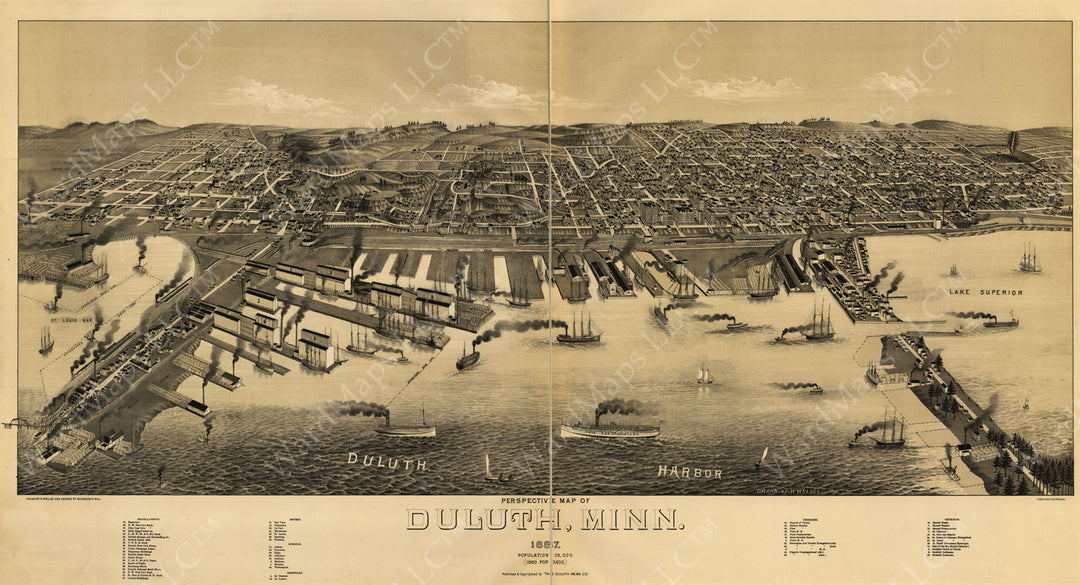 Duluth, Minnesota 1887