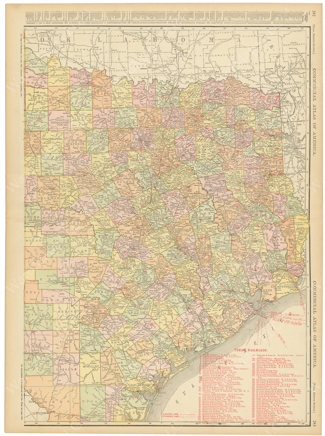 Texas 1916: Eastern Part